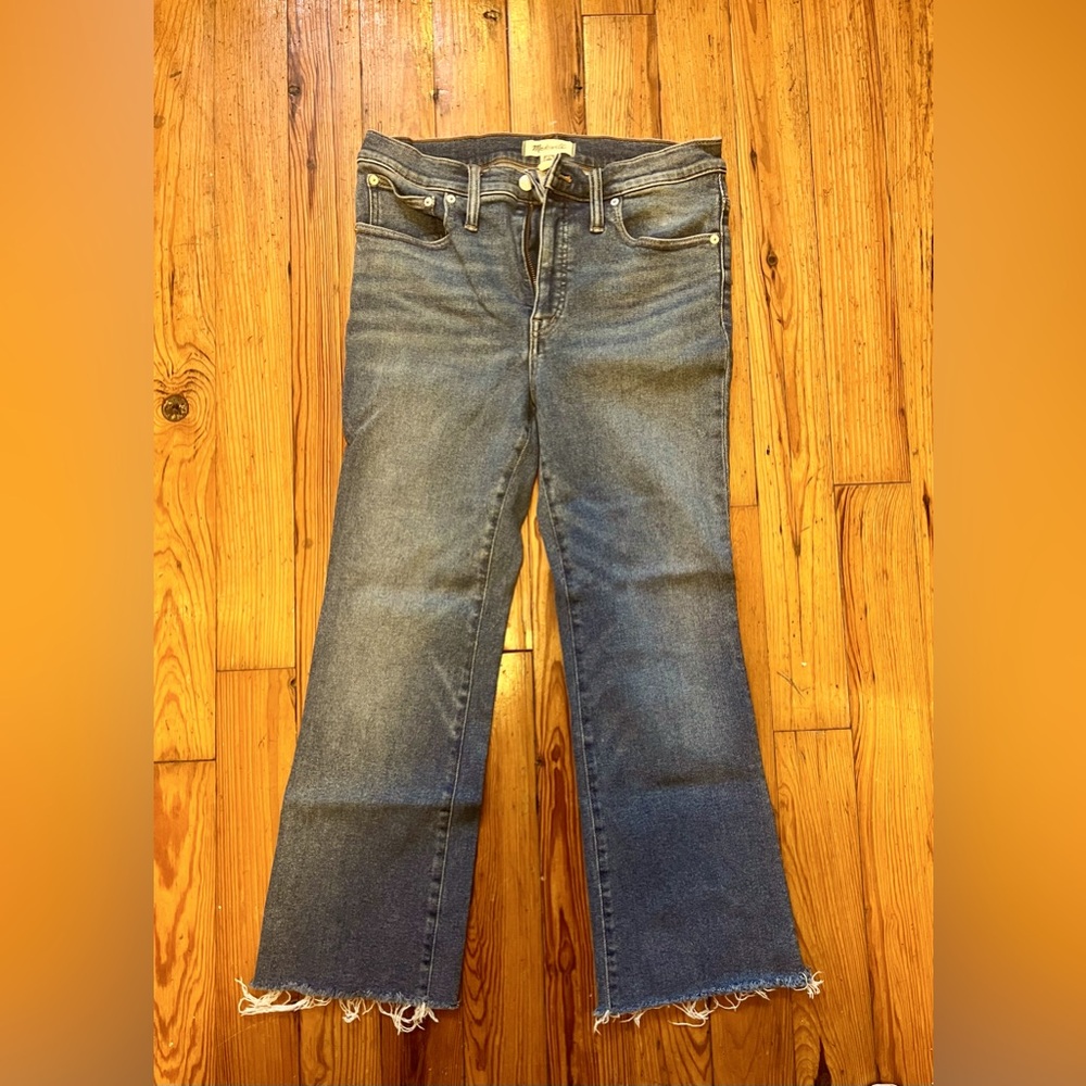 Madewell Cali Demi-boot leg cropped